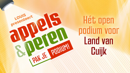 Het open podium van Land van Cuijk